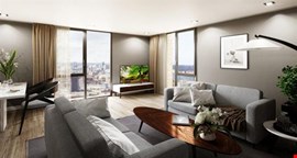 UK Entry Level Apartment Fabric District Residence